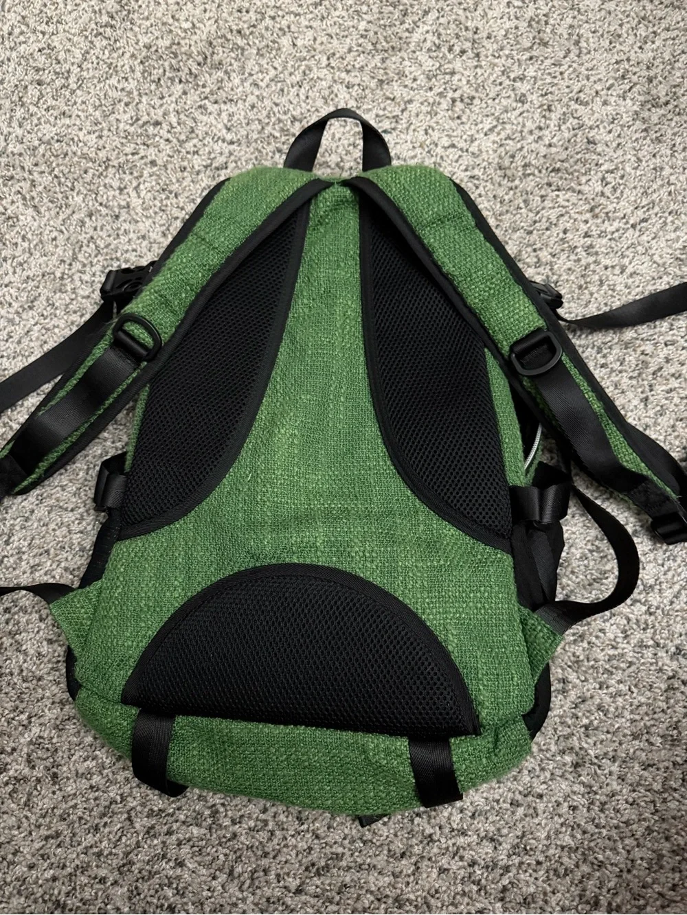 Green Smell-proof Dime Bag casual hemp Backpack